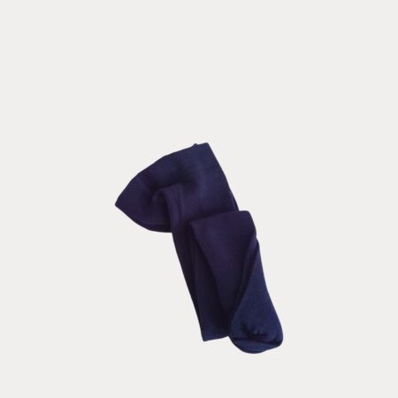 Collant algodão azul marinho